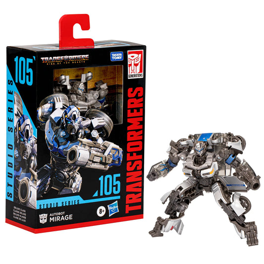 Transformers: Studio Series #105 (Rise of the Beasts) Deluxe Autobot Mirage Action Figure (F7231)