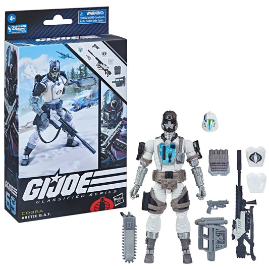 [PRE-ORDER] G.I. Joe Classified Series #69 - Cobra Arctic B.A.T. Action Figure (F7728)