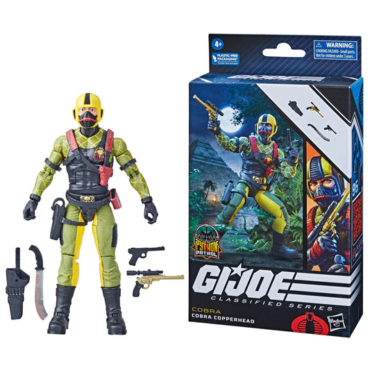 G.I. Joe Classified Series #96 - Python Patrol Cobra Copperhead Exclusive Action Figure (F7733)