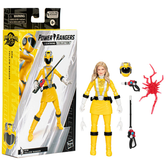 Power Rangers: Lightning Collection - RPM Yellow Ranger Action Figure (F8214)
