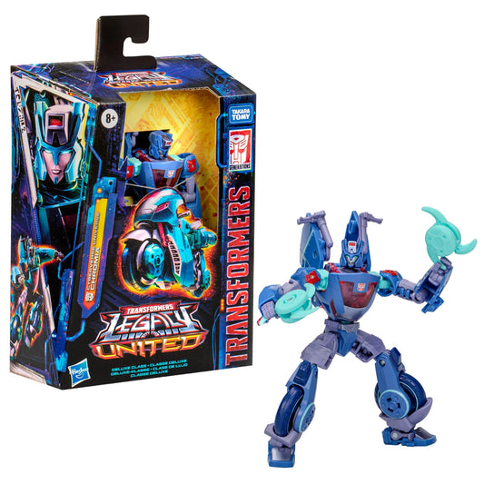 Transformers: Legacy United - Deluxe Class Cyberverse Universe Chromia Action Figure (F8532)