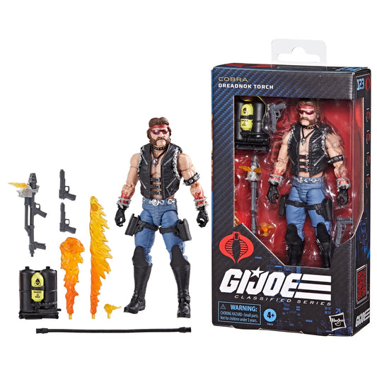 G.I. Joe Classified Series #123 - Dreadnok Torch Action Figure (F9859)