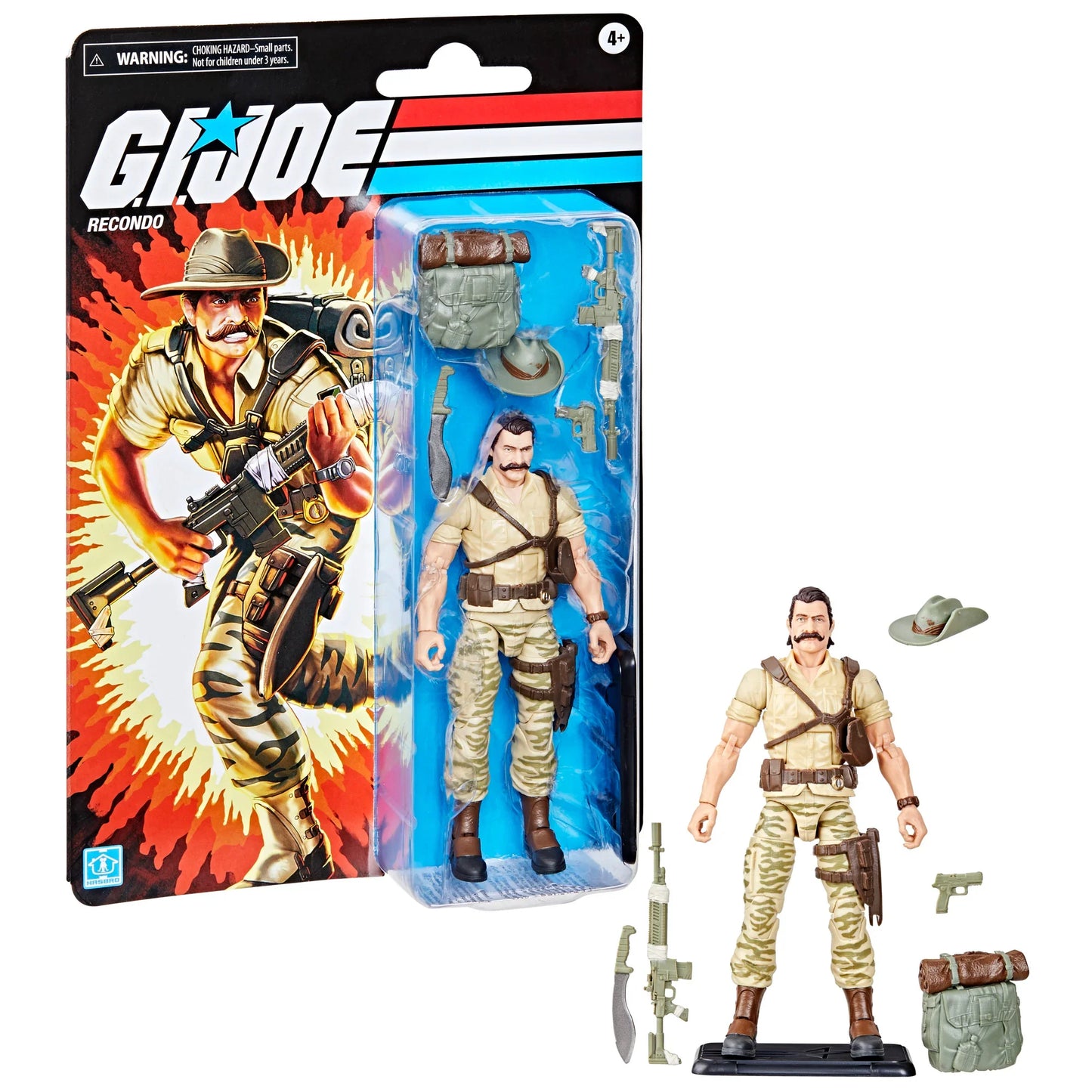 G.I. Joe Classified Series - Retro Cardback Recondo Action Figure (F9867)
