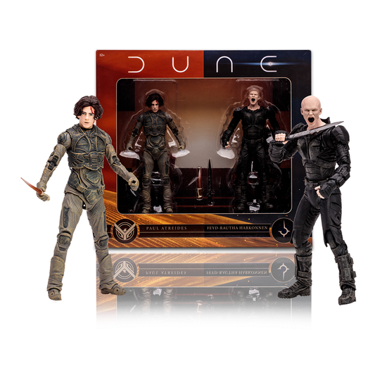 McFarlane Toys - Dune 2 - Paul Atreides and Feyd-Rautha Harkonnen 2-Pack Action Figures (10676) LAST ONE!