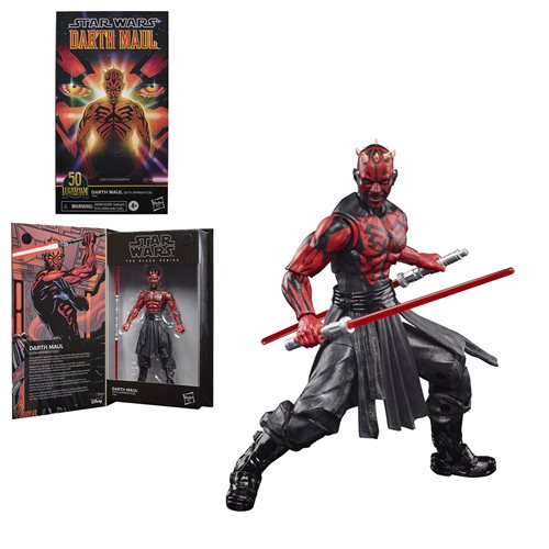 Star Wars - The Black Series - Darth Maul (Sith Apprentice) Action Figure (F2814) LOW STOCK