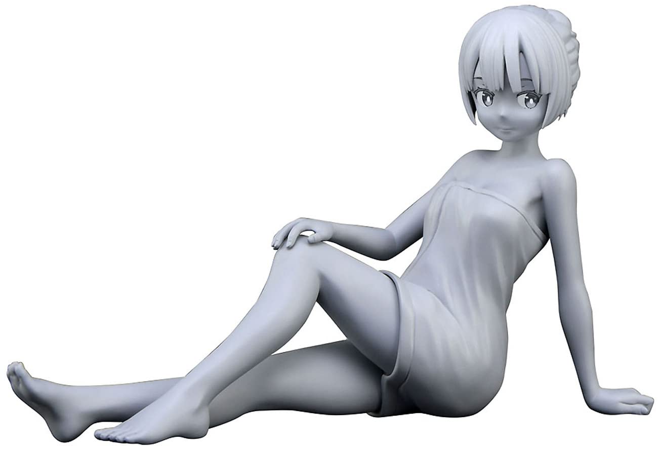 Hasegawa Sp534 1/12 Egg Girls Collection No.30 Maiyuki Sarah (Sauna) Unpainted Resin Kit Japanese Toys