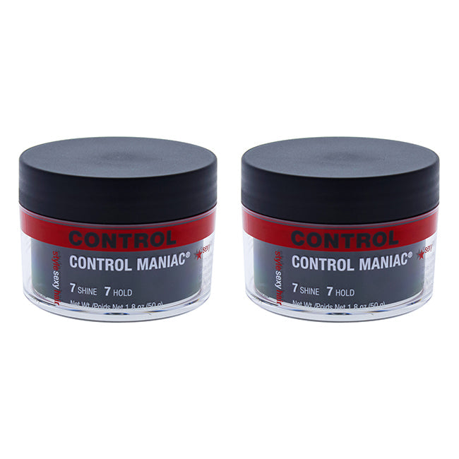 Sexy Hair Sexy Hair Control Maniac Wax by Sexy Hair for Unisex - 1.8 oz Wax - Pack of 2