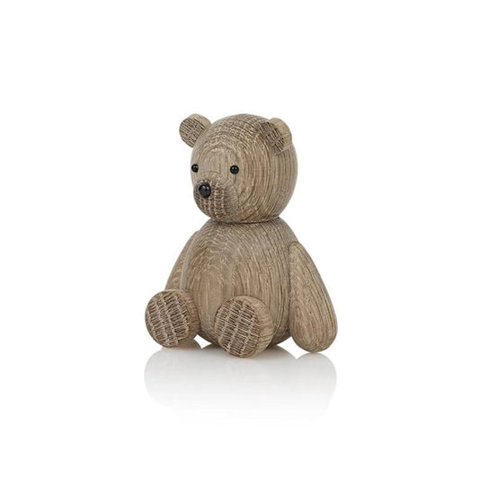 Teddy Wooden Figure