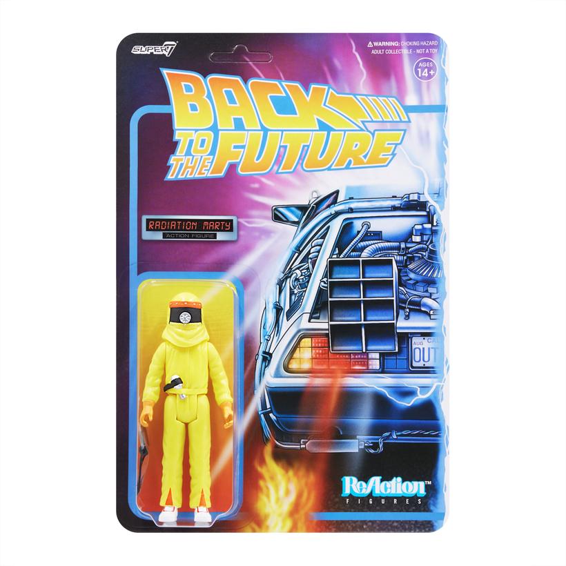Super7 ReAction Figures - Back to the Future - Radiation Marty Action Figure (80882) LAST ONE!