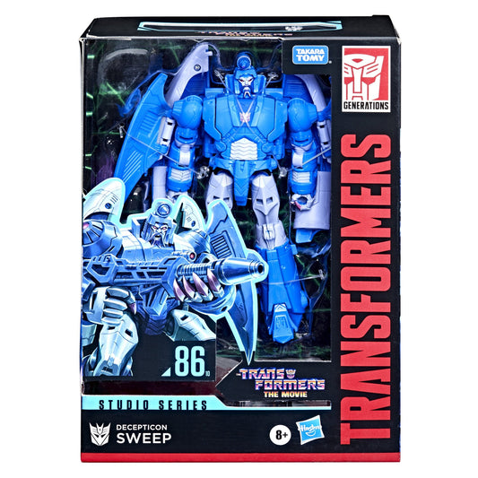 Transformers Studio Series 86-10 Transformers The Movie Voyager Decepticon Sweep Action Figure F0793 LOW STOCK