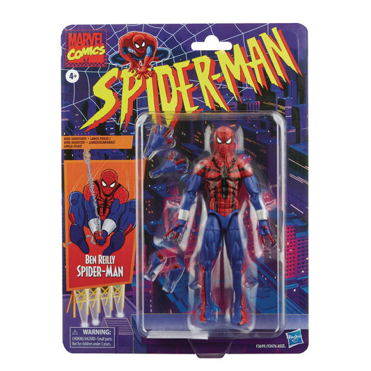 Marvel Spider-Man Legends - Retro Collection - Ben Reilly Spider-Man (F3699) Action Figure LAST ONE!