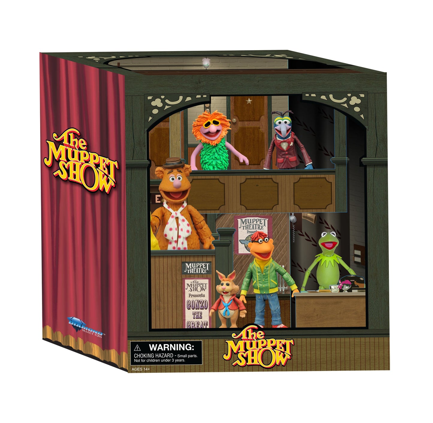 Diamond Select Toys - The Muppets - Backstage Action Figure Box Set (84740)