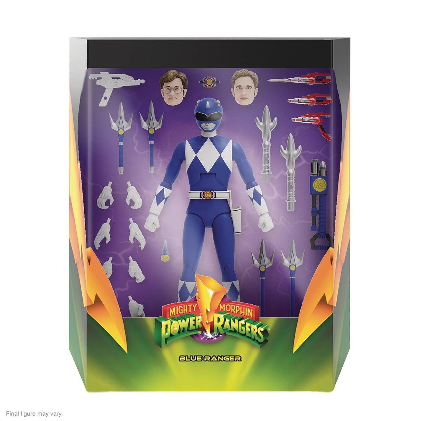 Super7 Ultimates - Mighty Morphin Power Rangers - Blue Ranger Action Figure (81926) LOW STOCK