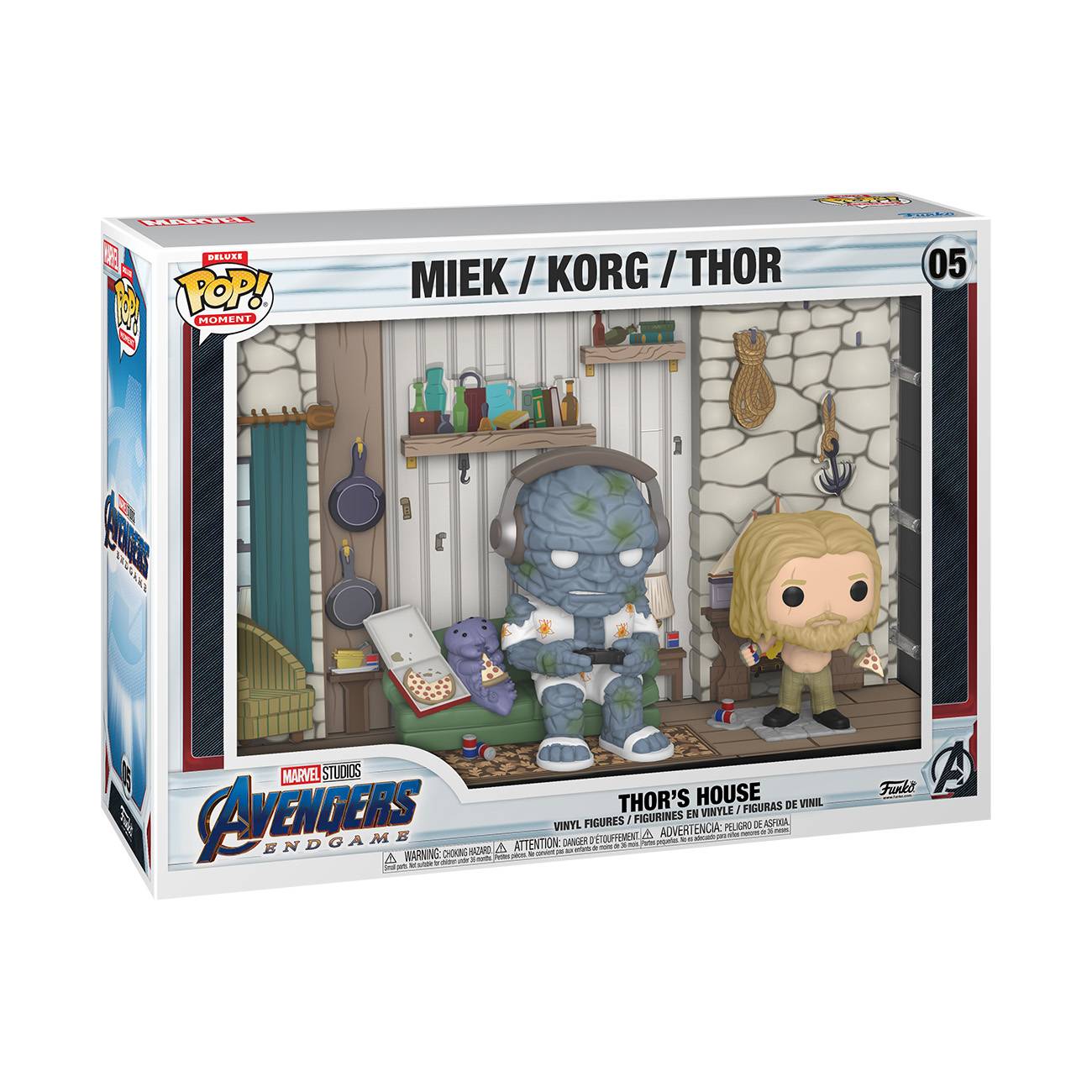Funko Pop! Moment #05 - Avengers: Endgame - Thor\'s House Deluxe Vinyl (70914)