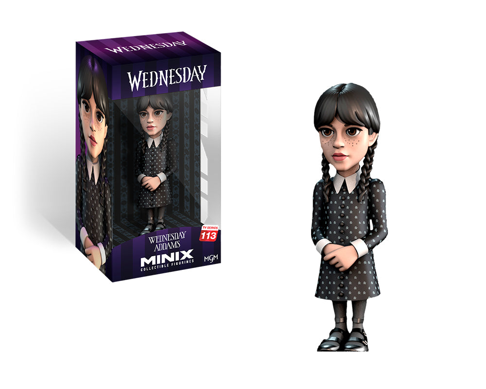 MINIX TV Series #113 - Wednesday (Netflix) - Wednesday Addams Collectible Figurine (36119) LOW STOCK