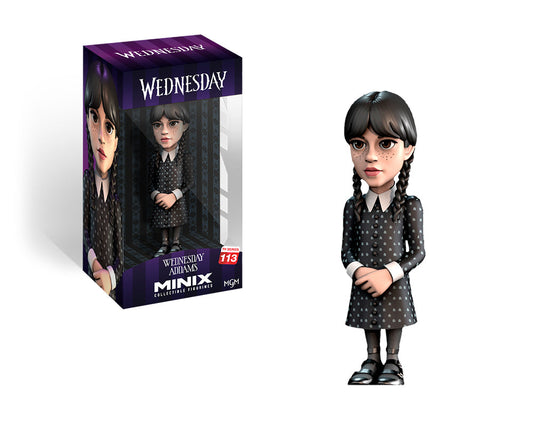 MINIX TV Series #113 - Wednesday (Netflix) - Wednesday Addams Collectible Figurine (36119) LOW STOCK