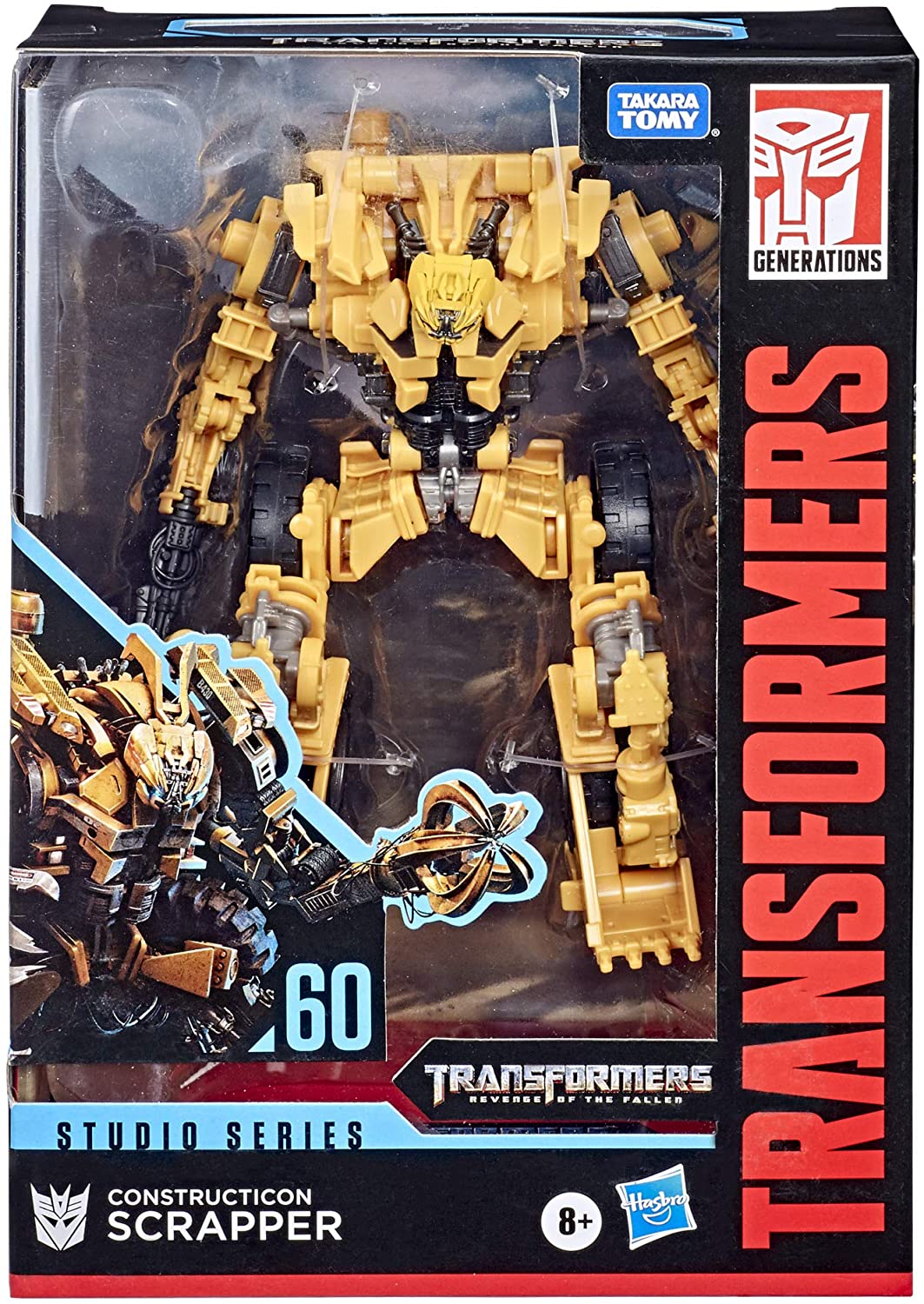 Transformers Studio 60 - Revenge of the Fallen - Voyager Class Constructicon Scrapper Figure (E7213) LAST ONE!