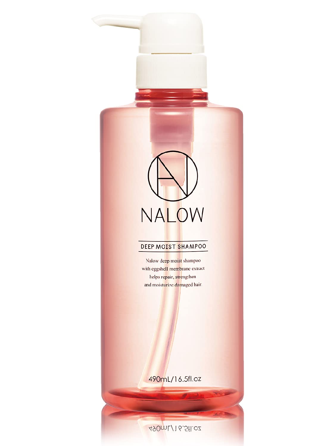 Nalow Deep Moist Shampoo 490ml - Amino Acid Shampoo - Japanese Rich Moist Shampoo