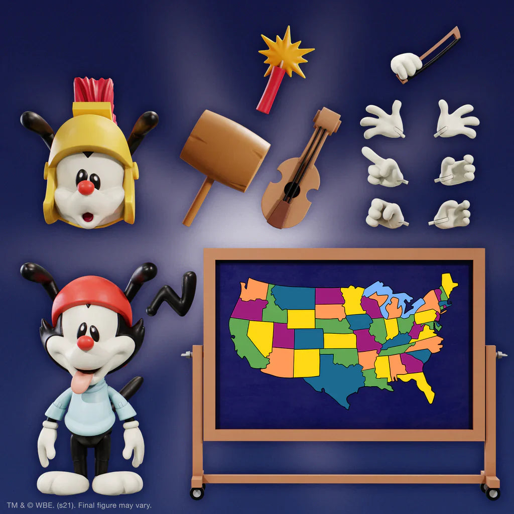 Super7 Ultimates - Animaniacs (Wave 1) Wakko Action Figure (82052) LOW STOCK