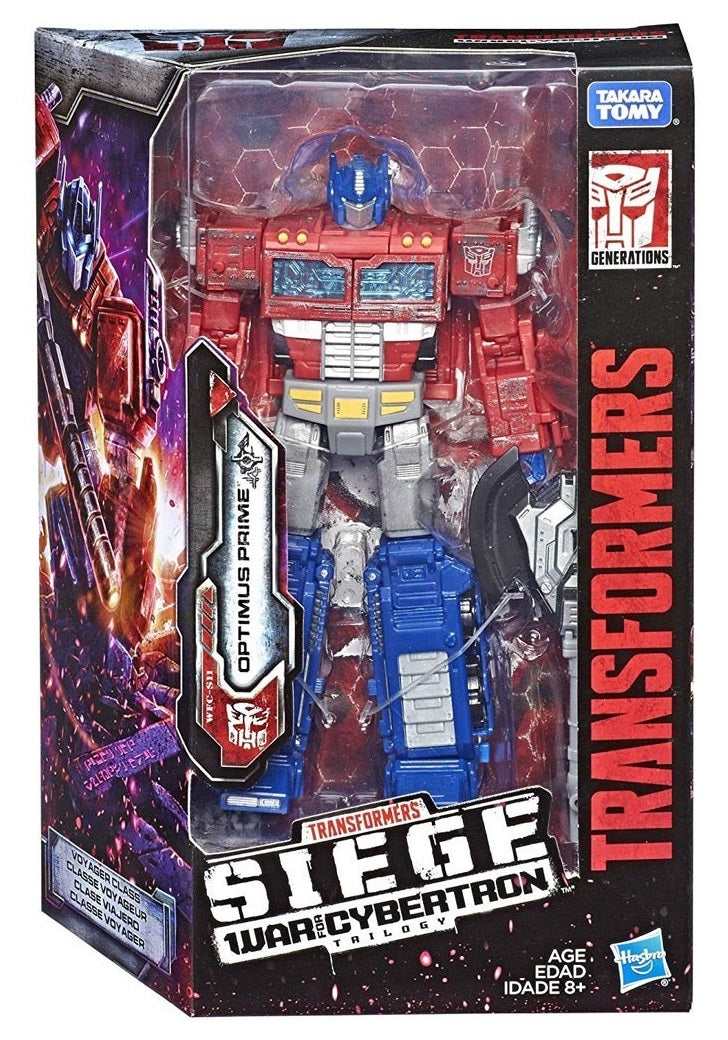 Transformers - War for Cybertron: SIEGE - Voyager Class Optimus Prime WFC-S11 Action Figure (E3541) LOW STOCK