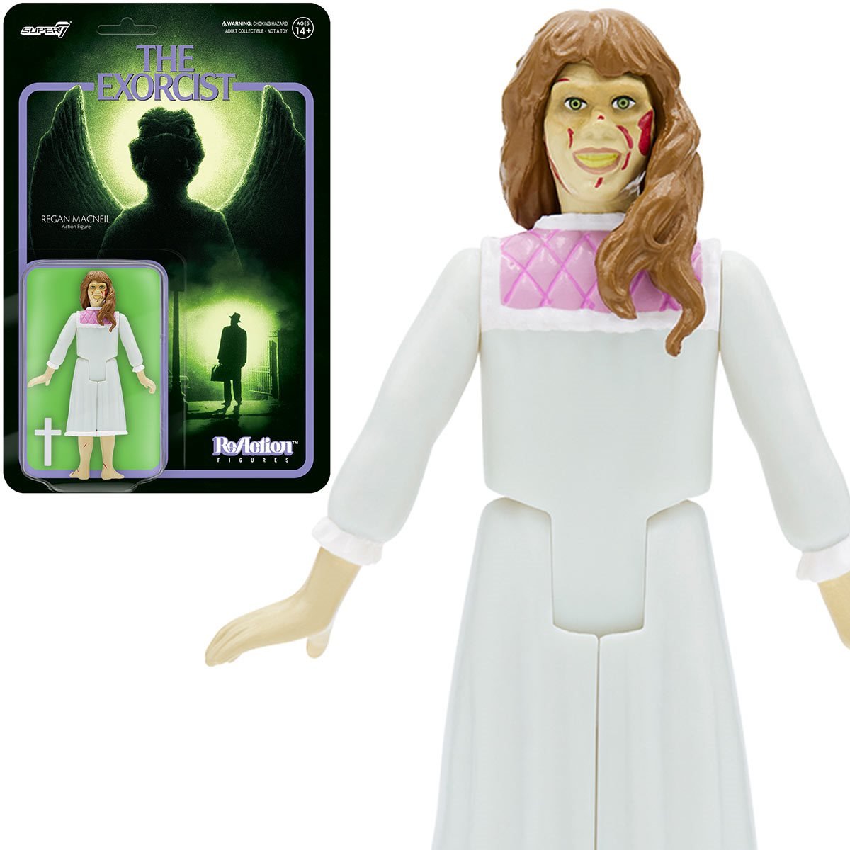 Super7 ReAction Figures - The Exorcist - Regan MacNeil Action Figure (55787) LAST ONE!