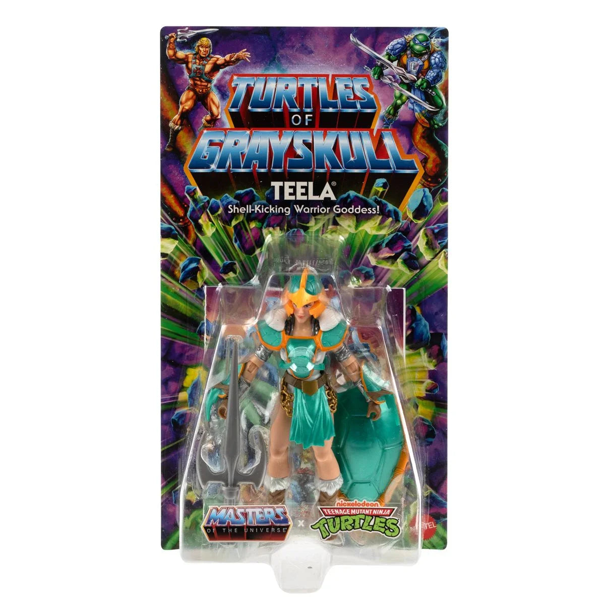[PRE-ORDER] Turtles of Grayskull (MotU v TMNT) - Teela Action Figure (HTH15)