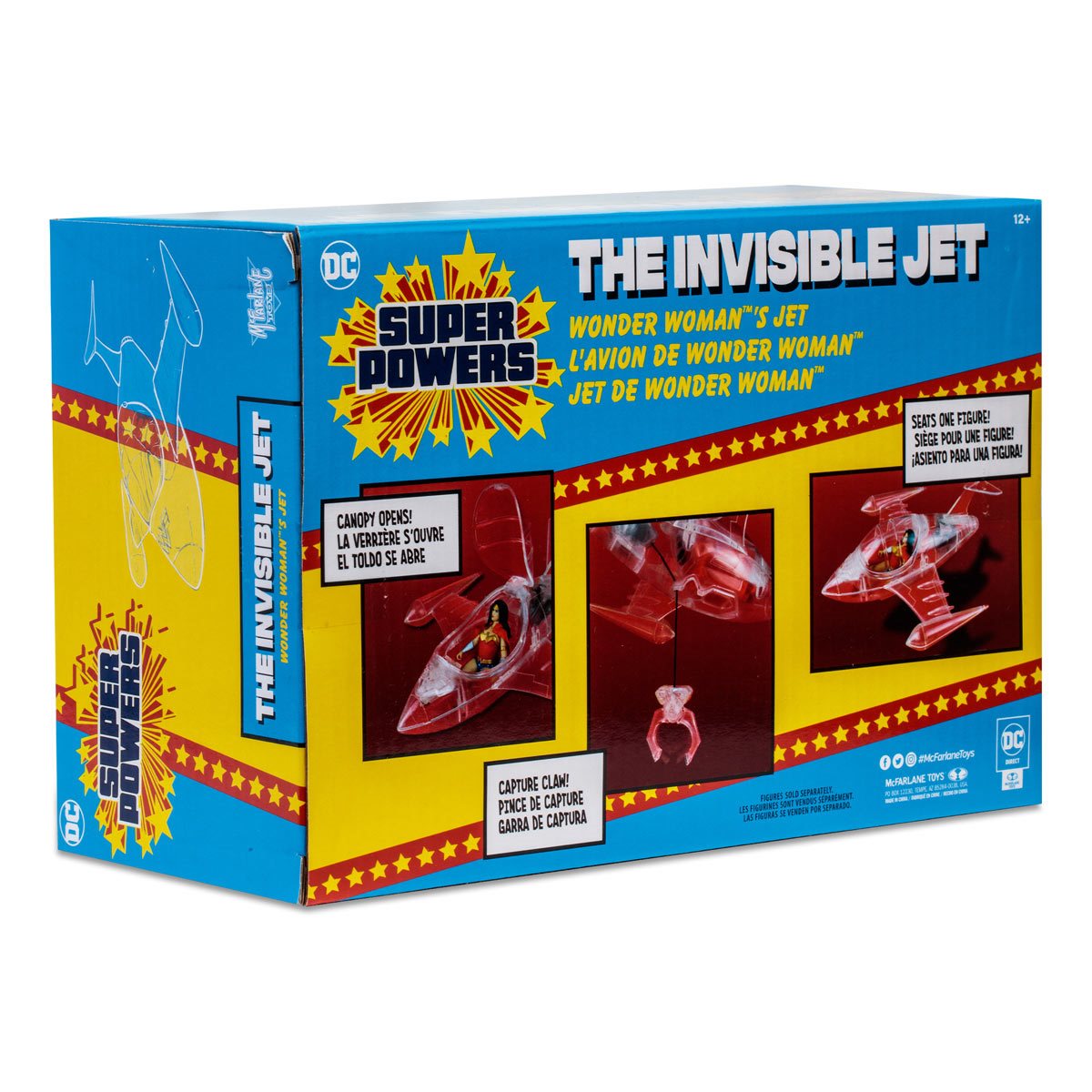 DC Super Powers - Wonder Woman - The Invisible Jet Action Figure Vehicle (15762) LAST ONE!