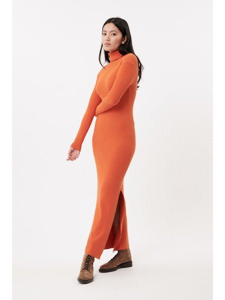 Janice Skim Dress - Lush Lemon - Women's Clothing - FRNCH - 13476