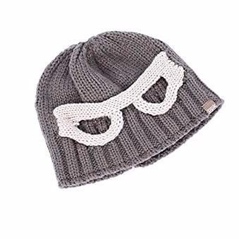 Peppercorn Kids Brown Ninja Mask Fitted Beanie